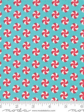 Moda | Peppermints |Sweet Christmas | Urban Chiks | 31154-15 | Sold by Half Yard